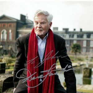 Derek Jacobi autographed signed 8x10 photograph - to John
