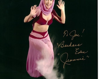 Barbara Eden handsignierte signierte 8x10 I Dream of Jeannie Fotografie - To Joe