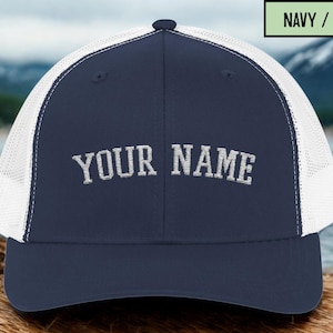 Custom Embroidered Hats, Personalized Dad Hat, Custom Text Hat, Gift For Her, Mama Hats, Bachelor Trip Hat, Custom Embroidery Trucker