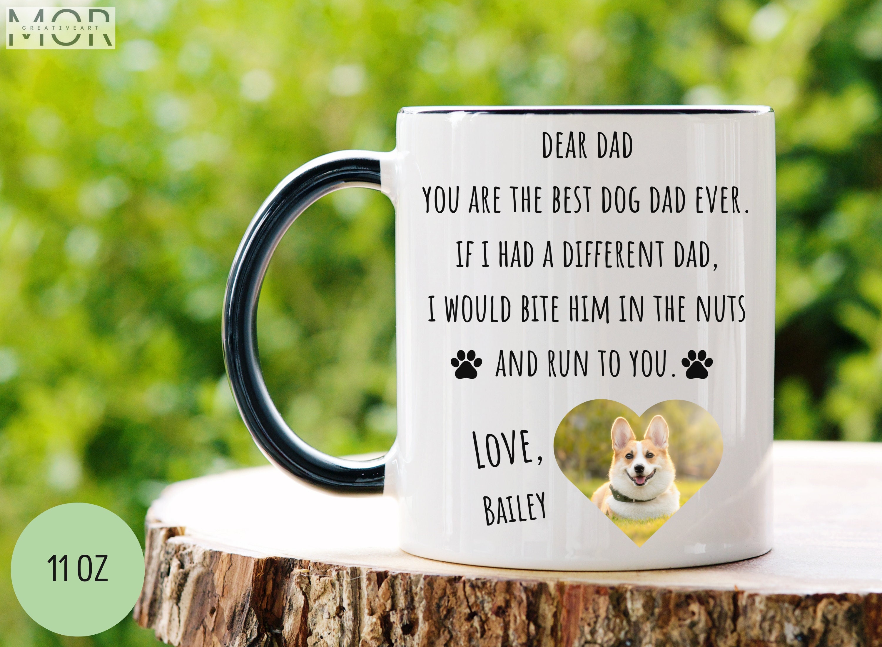 Mom to son, Cute animal, Green garden, You are strong enough to face it all  - Family White Mug
