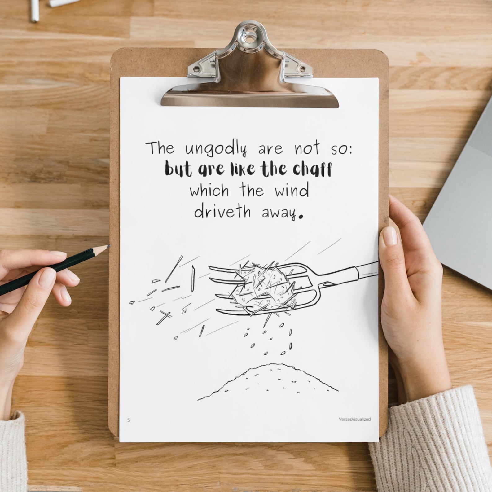 KJV Psalm 1 Coloring Pages, KJV Bible Verse Coloring Sheets, Christian ...