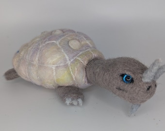 Elderlight Shell Guardian - Needle Felted Tortoise