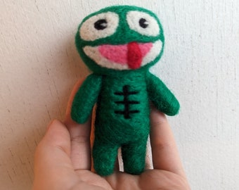 クライドフロッグのニードルフェルト製100%ウールハンドメイド
