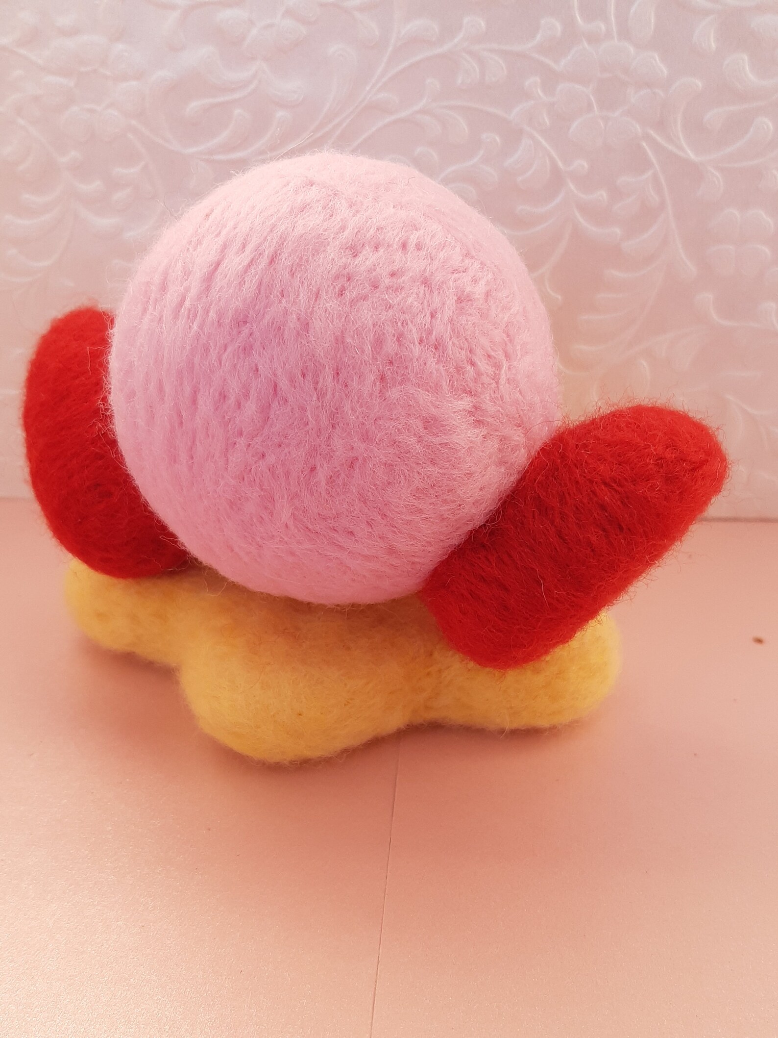 Needle Felted Kirby Air Ride / Warp Star Etsy