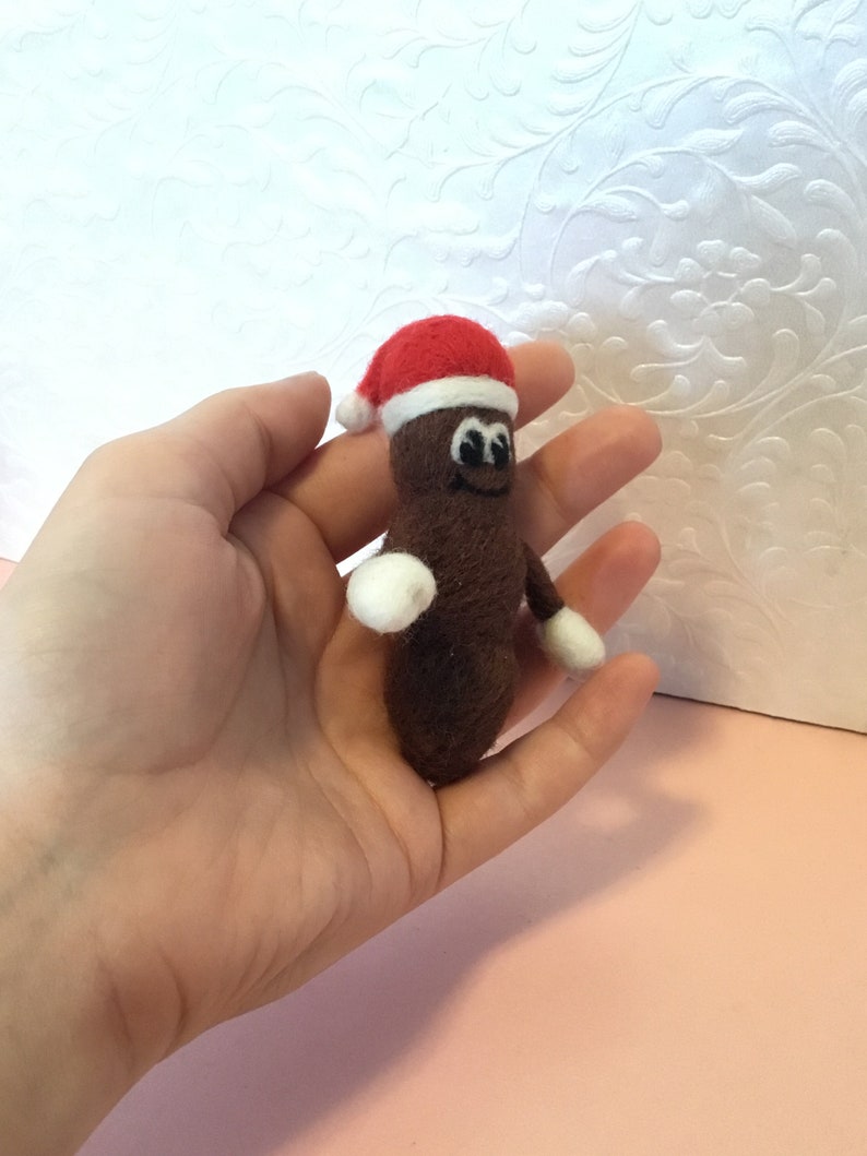 Needle Felted Mr. Hankey, The Christmas Poo From South Park image 6