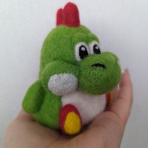 Fat Yoshi - Needle Felted From Wool - Etsy