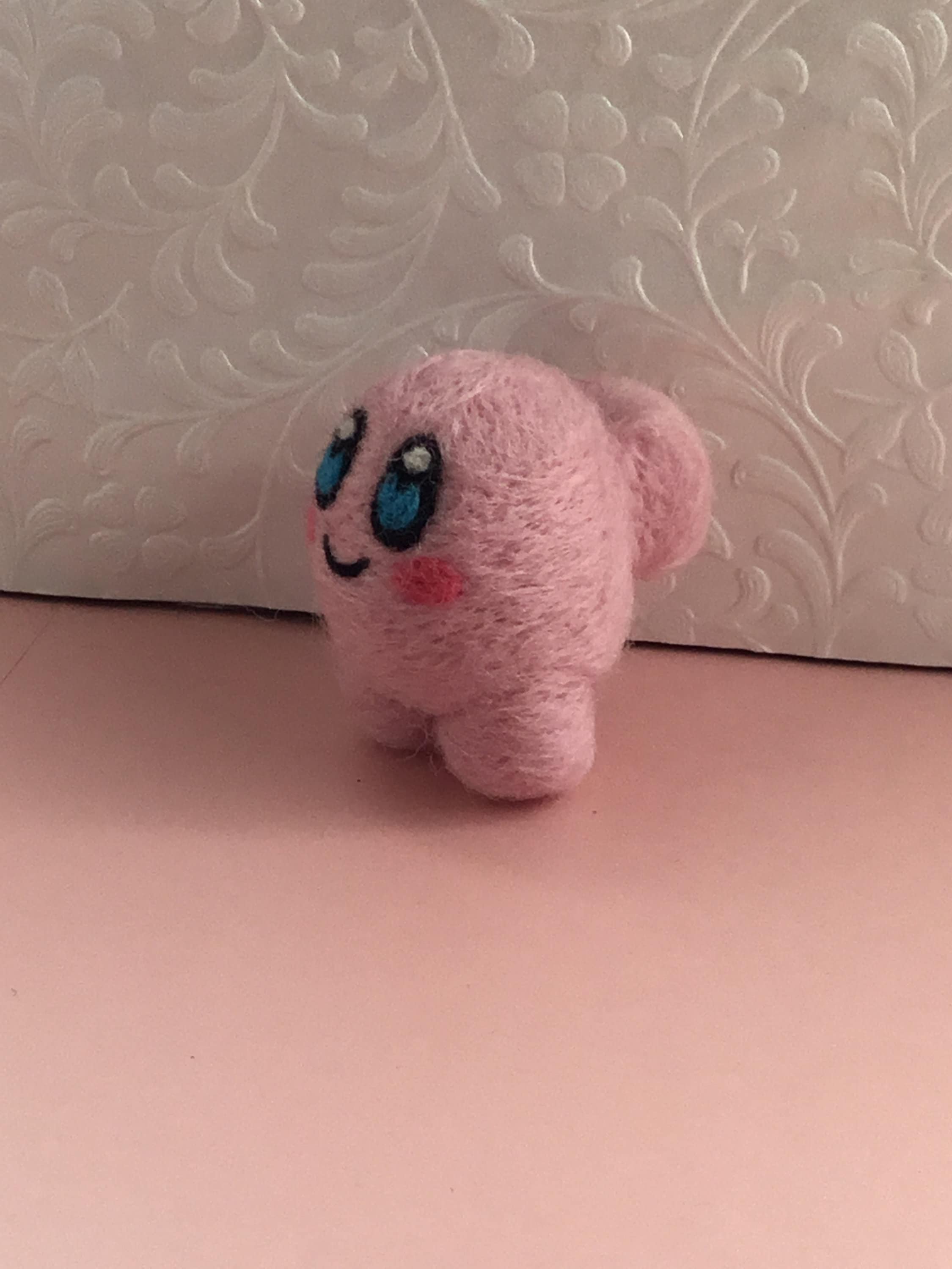 Among Us Kirby Needle Felted Figure Etsy Canada