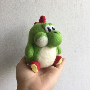 Fat Yoshi - Needle Felted From Wool - Etsy