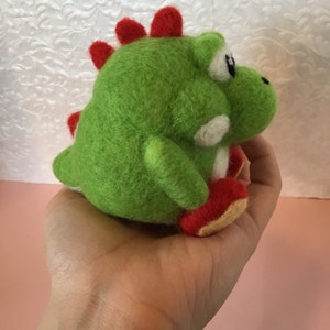 Fat Yoshi - Needle Felted From Wool - Etsy