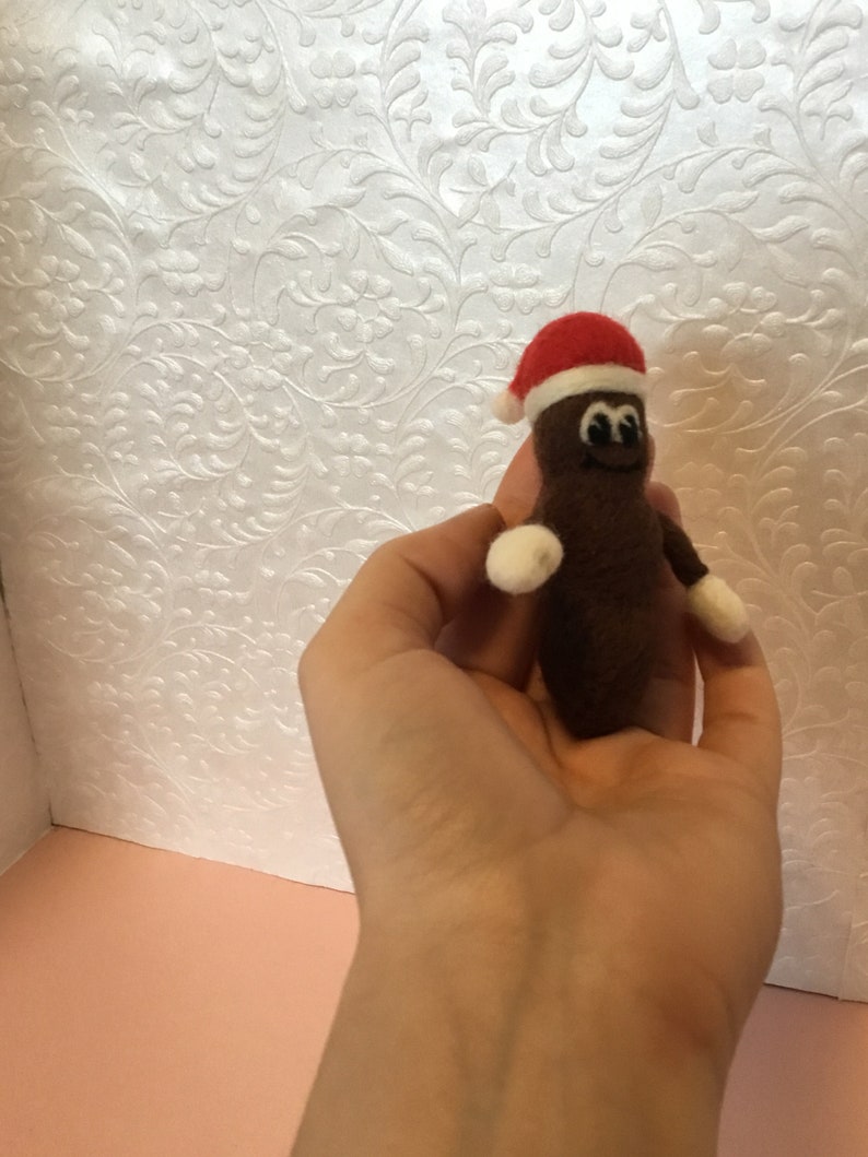 Needle Felted Mr. Hankey, The Christmas Poo From South Park image 5