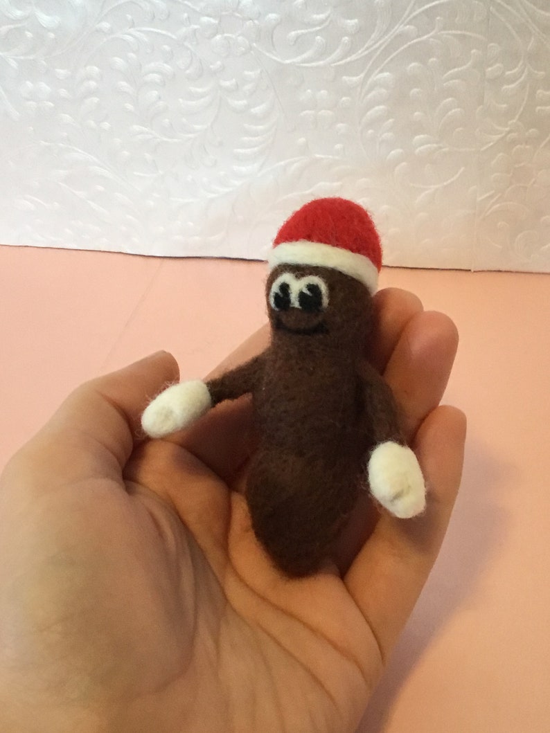 Needle Felted Mr. Hankey, The Christmas Poo From South Park image 3