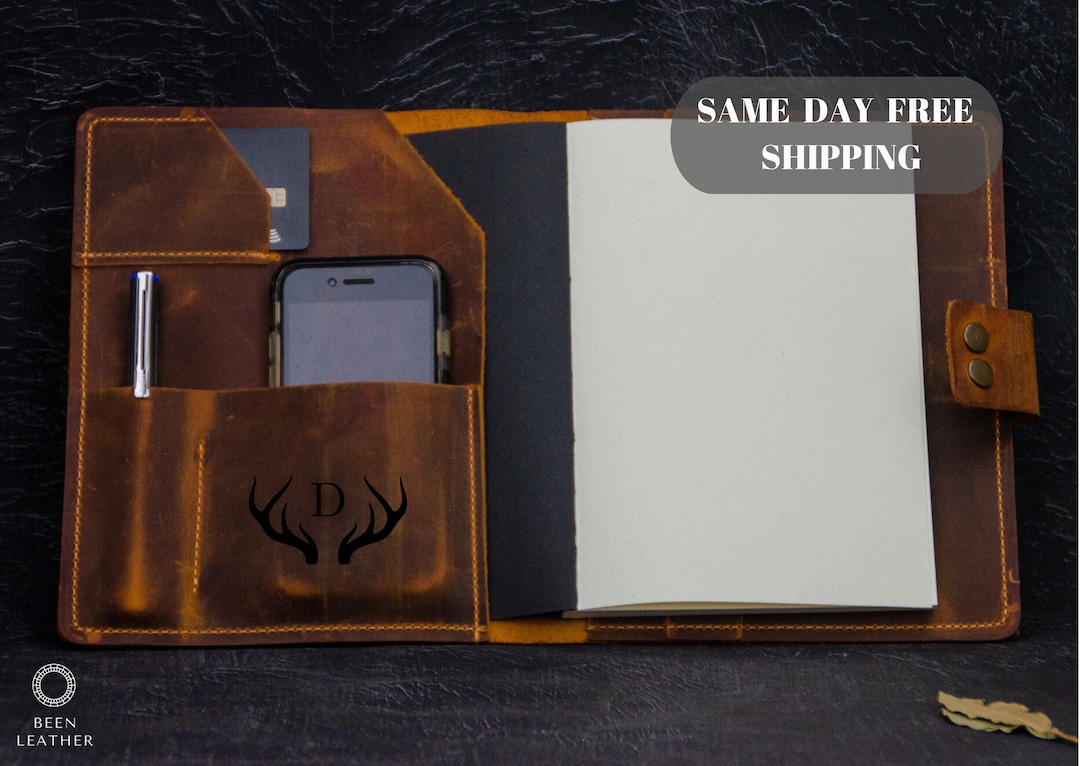 Personalized Padfolio for Mens, Portfolio With Company Logo, Gift for
