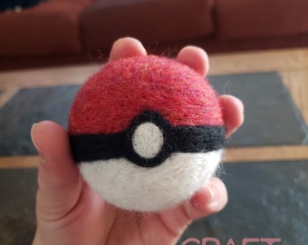 Pokeball - Filz Sammlerstück/Spielzeug/Geschenk!