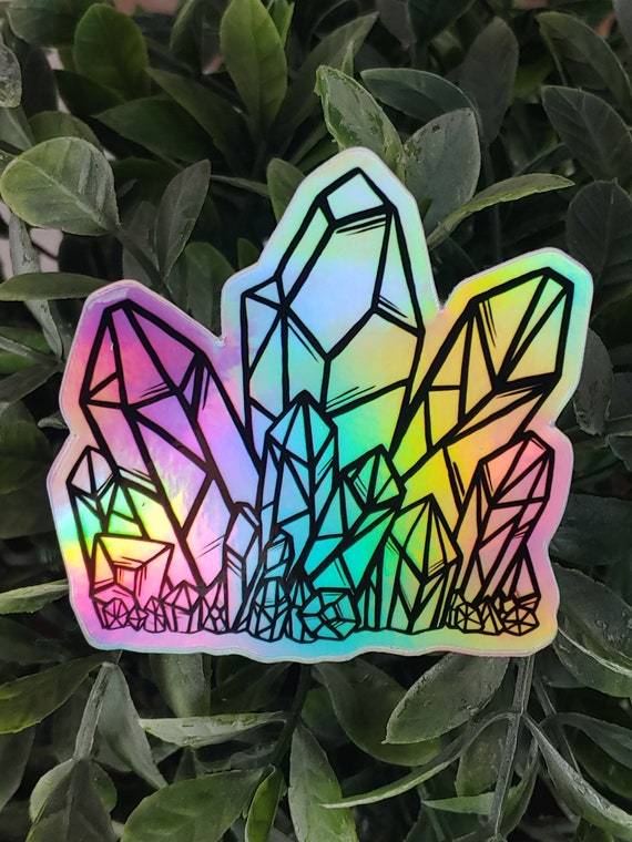 Die Cut Holographic Stickers - Limited Run Merch