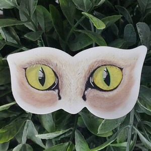 LIMITED EDITION Cat Eyes Die-Cut Sticker