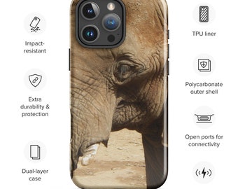 Tough Case von Afrikanischer Elefant für iPhone®