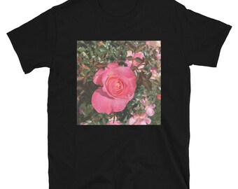 Light Pink Rose Short-Sleeve Unisex T-Shirt