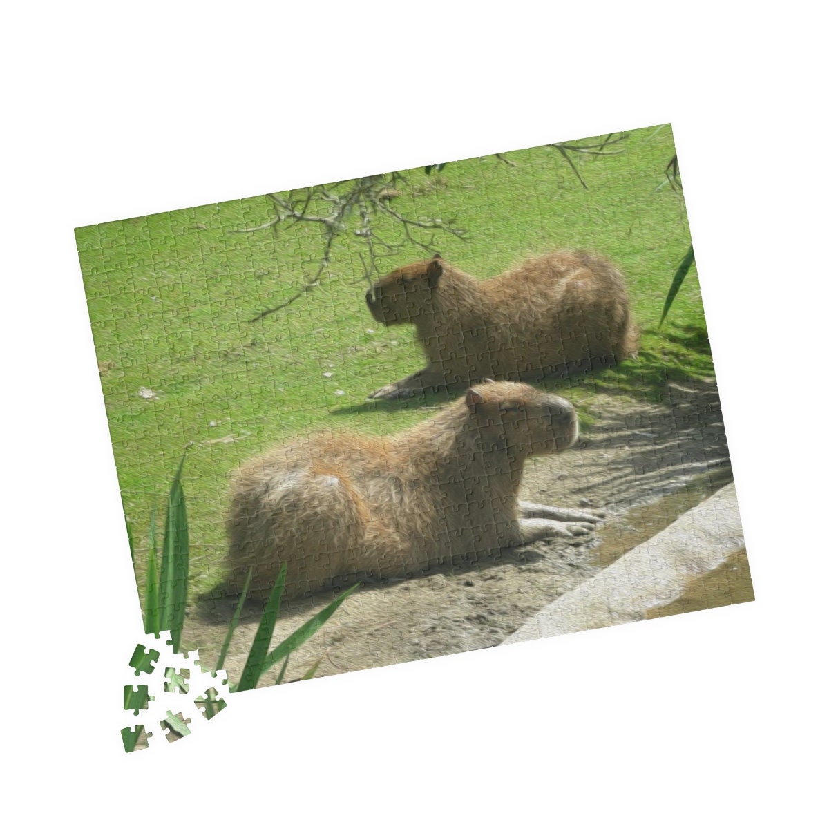 Capybara Sisters Jigsaw Puzzle 110 252 500-piece - Etsy