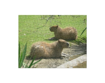 Capybara Sisters Jigsaw Puzzle (252 and 520 pieces)