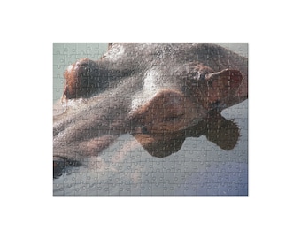 Hippo / Hippopotamus Jigsaw Puzzle (252 and 520 pieces)