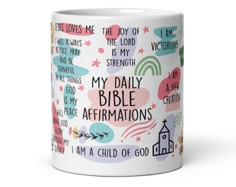 Bible Mug, Bible Gift, Christian Mug, Religious Gift