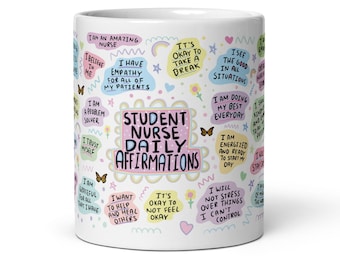 Student Nurse Mug, Student Nurse Gift, Trainee Nurse Gift, NHS Gift