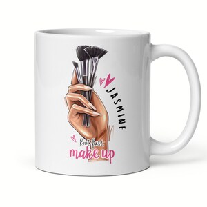 Personalised Makeup Artist Mug, Makeup Artist Gift, MUA Mug, MUA Gift, Gift For Makeup Artist
