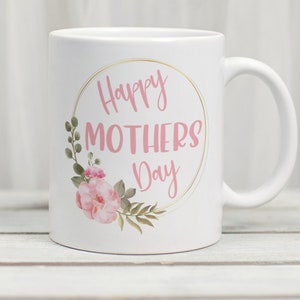 Tazza per la festa della mamma felice, tazza da caffè per la festa della mamma, tazza per la mamma, tazza da caffè per la mamma, regalo per la mamma, regalo per la festa della mamma