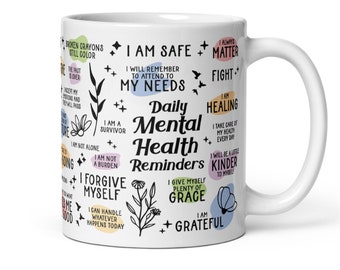 Mental Health Mug, Mental Health Gift, Mental Health Matters