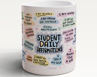 Student Mug, Student Coffee Mug, Student Gift, Gift For Student, Beginning Of Term