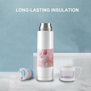 Insulation cup with lid, portable cup with one lid, dual purpose cup