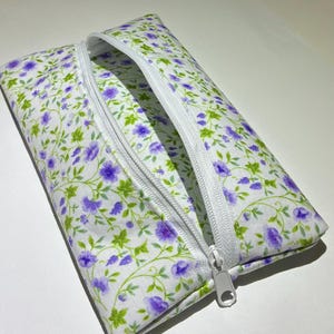 Floral Zipper Pouch