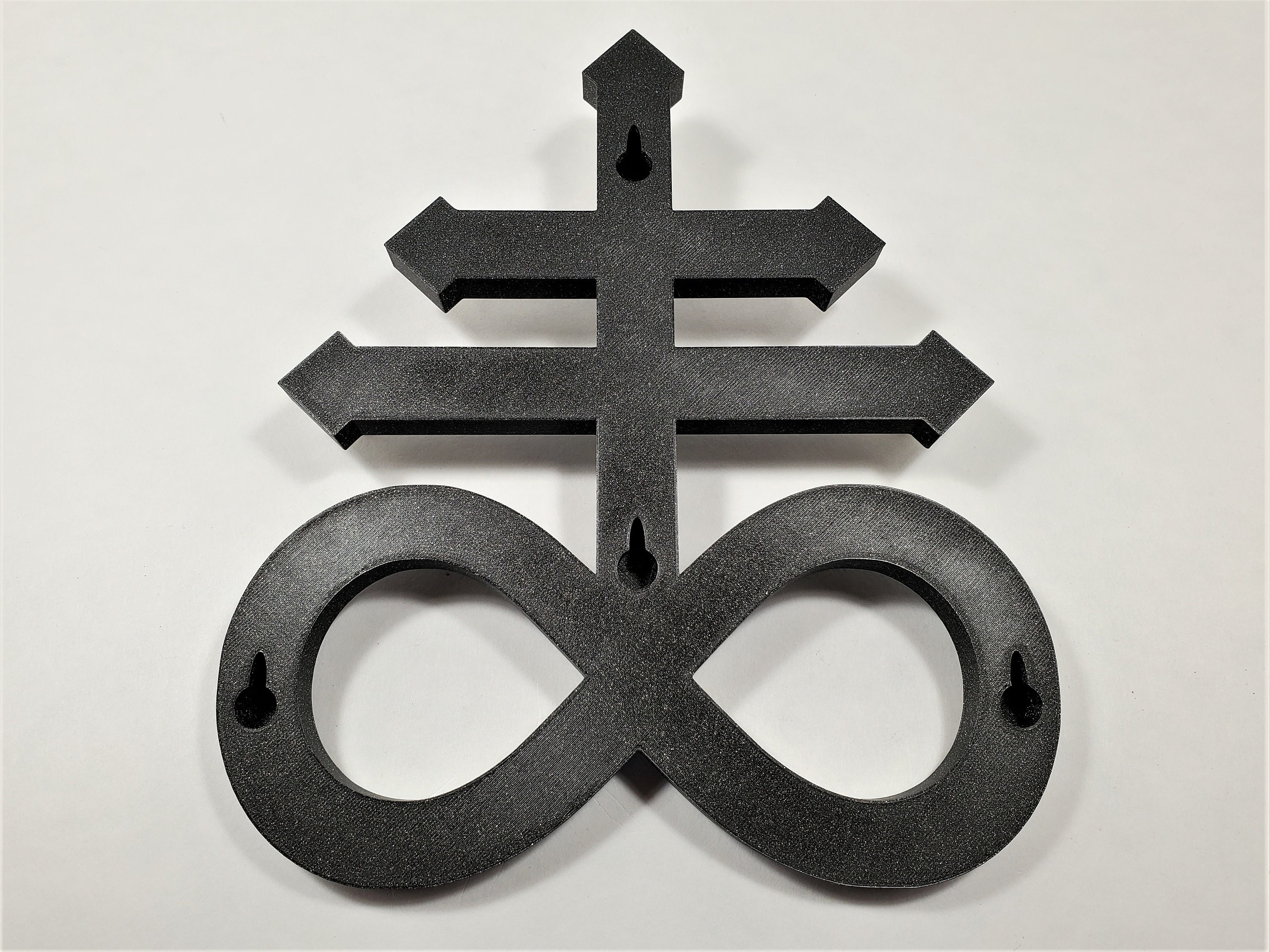 Brimstone Alchemy Symbol Key or Jewelry Hook Leviathan Cross Etsy