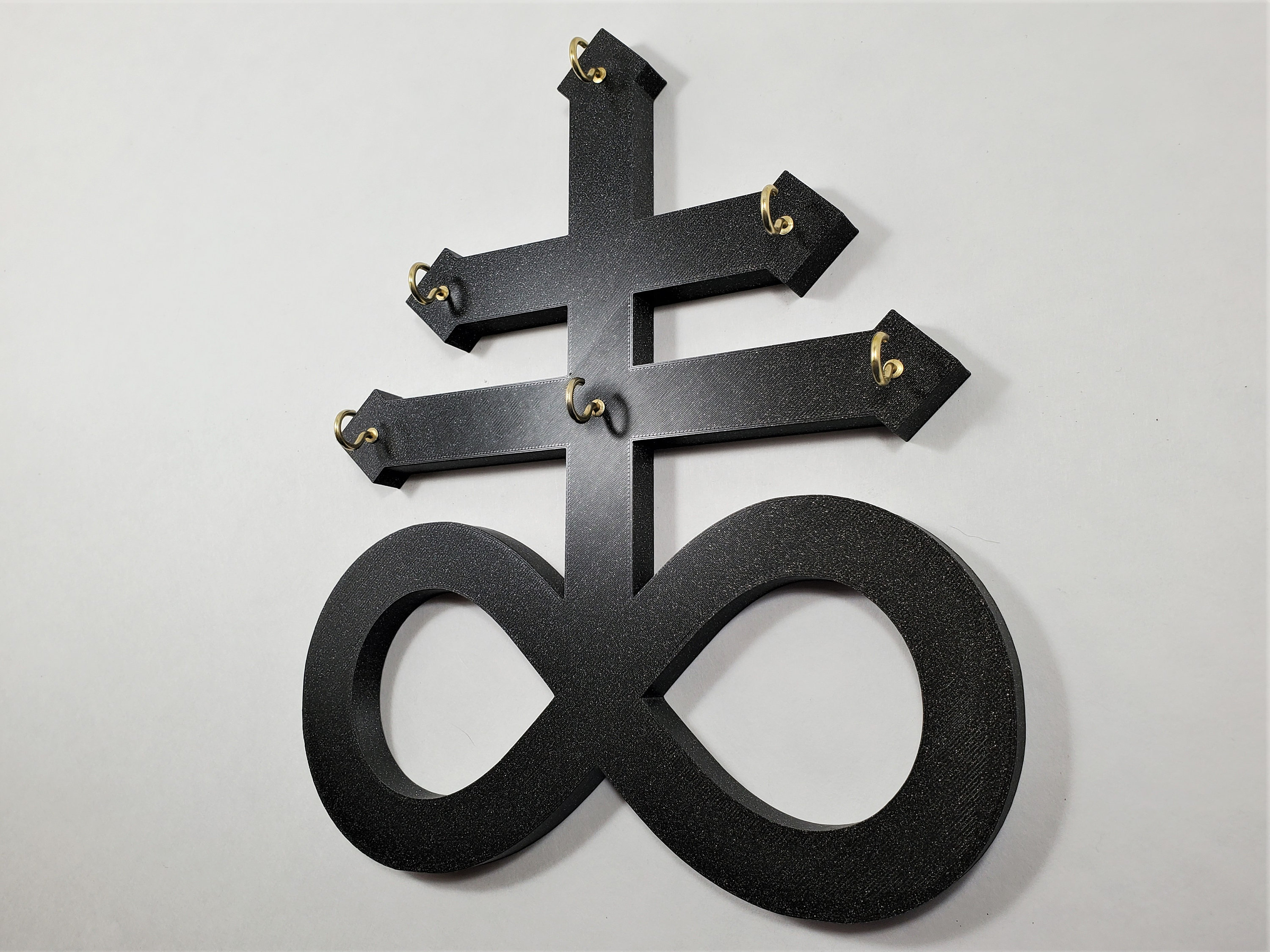 Brimstone Alchemy Symbol Key or Jewelry Hook Leviathan Cross Etsy