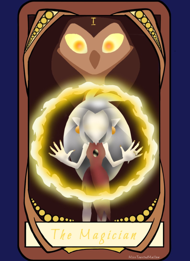 Owl House Tarot Card Prints Etsy Finland
