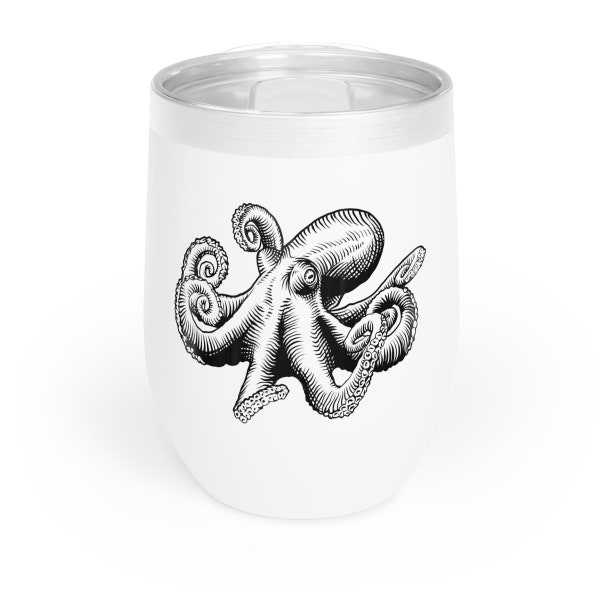 Octopus Travel Mug Etsy