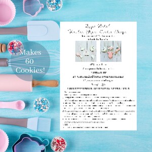 Large batch vanilla sugar cookie recipe. Makes 60, 3-4 inch cookies! Delicious, soft and easy to follow recipe.