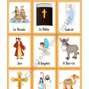 Loteria Nacimiento, Loteria Navidena Para Toda La Familia, Christmas ...
