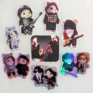 Emo Critters stickers (US shipping)