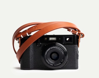 Evergreen Leather Camera Strap