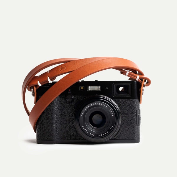 Evergreen Leather Camera Strap