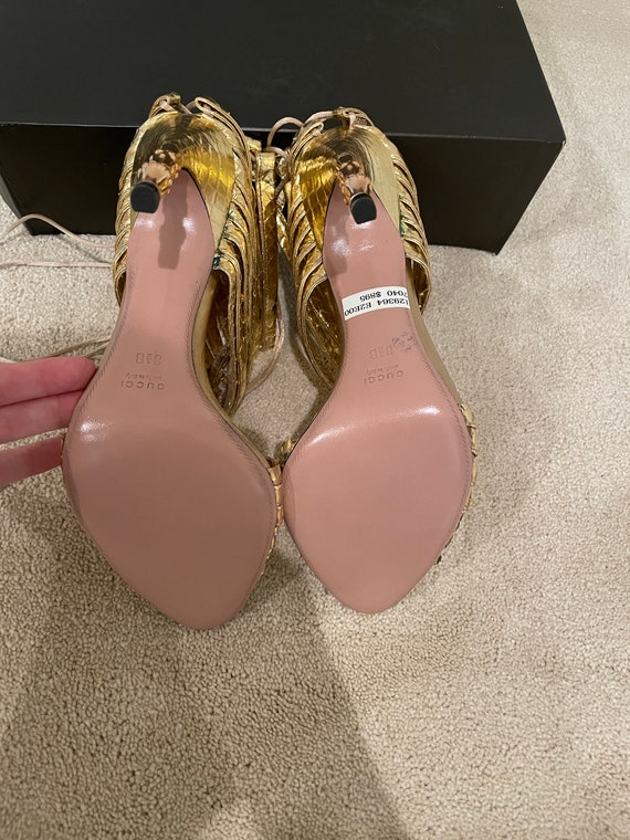 GUCCI TOM FORD python heels - image 4