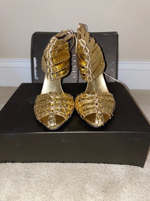 GUCCI TOM FORD python heels - image 8