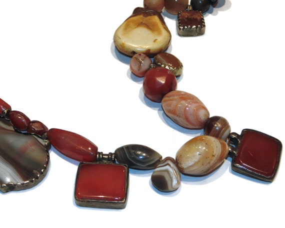 Authentic Massive Large Chunky Precious Stones Qu… - image 3