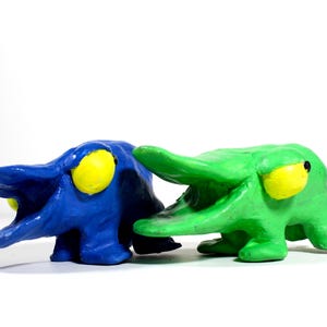 Ginormagords, Handmade Polymer Clay Creature Figurine Collectible