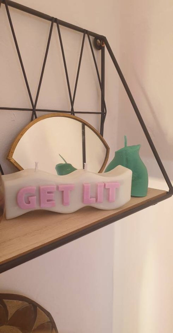 Bougie Pilier Get Lit