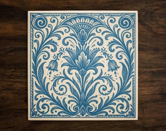 Delft Blue Tile: Dutch Style Ceramic Tile, California Made