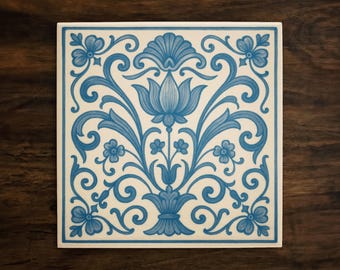 Delft Blue Tile: Dutch Style Ceramic Art, Kitchen Backsplash