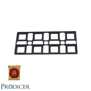 Skirmisher Base - Plänkler Formation Regimentsbase für The 9th Age Tabletop mit 0,5 Zoll Abstand