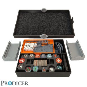 ProBox K-Team HIVE Organizer Set - Turnierbox und Dice Tray - Box für Würfel, Token und Karten, geeignet für Kill Team HIVESTORM